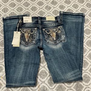 NWT Miss Me boot cut jeans